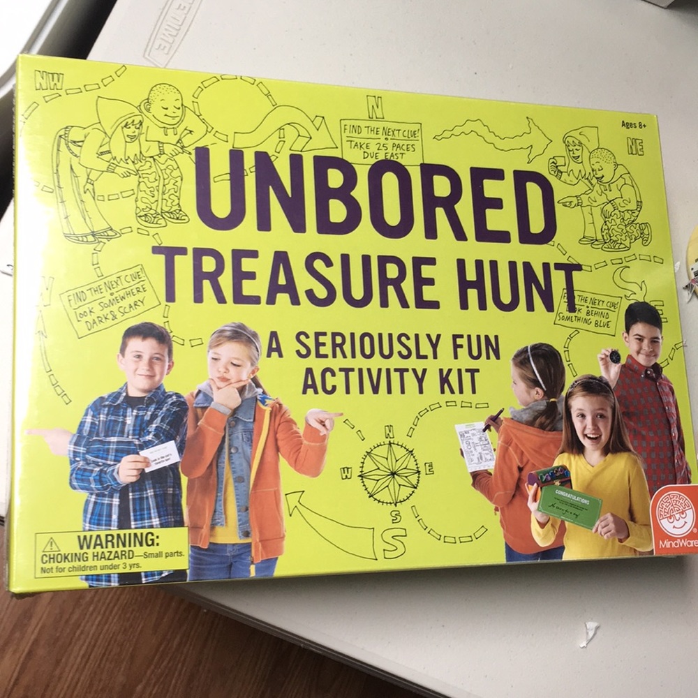 Unbored mindware treasure hunt new sealed 2014